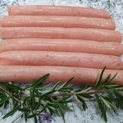 Beef BBQ thin sausages per 1kg