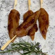 Marinated chicken tenderloin skewer - honey soy flavour (each)